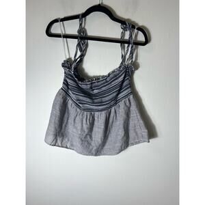 Girls Love Brand blue tie top small